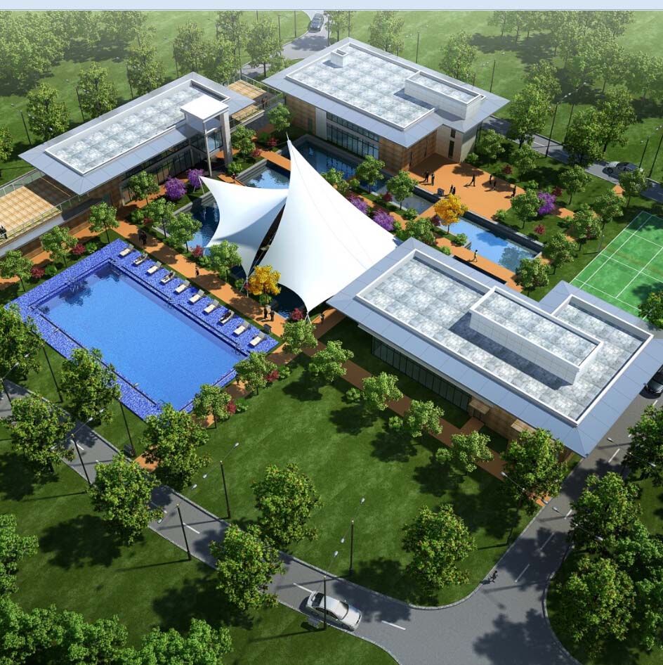 蘇州游泳池膜結構